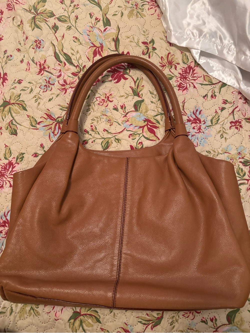 kate spade Cognac Brown Leather Tote with Matching Zip Wallet - Picture 6 of 14
